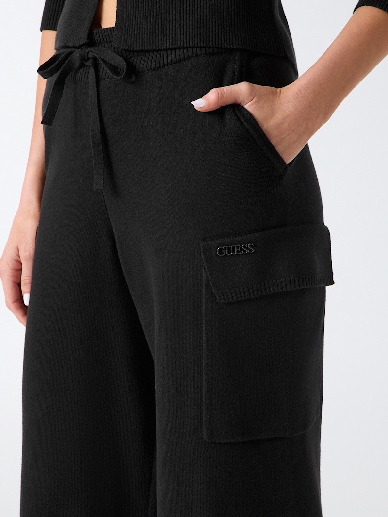 Glinda Cargo Sweater Pants | GUESS Factory