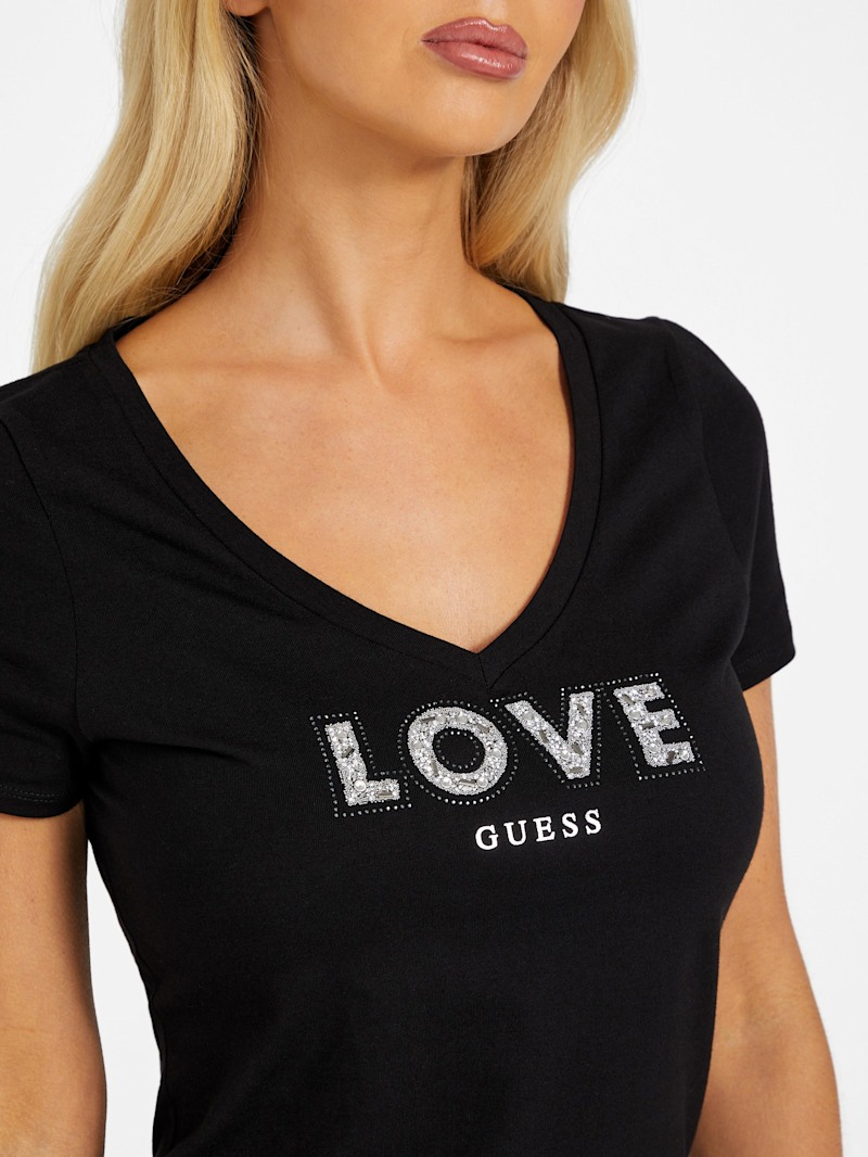 Eco Chelly Love Tee | GUESS Factory