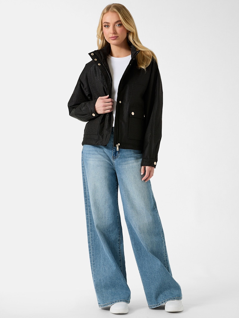 Nelly Logo Jacket | GUESS Factory