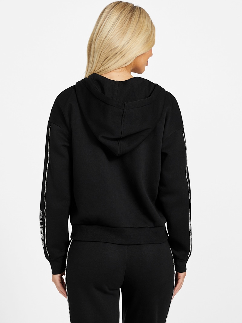 Cassie Full-Zip Top | GUESS Factory