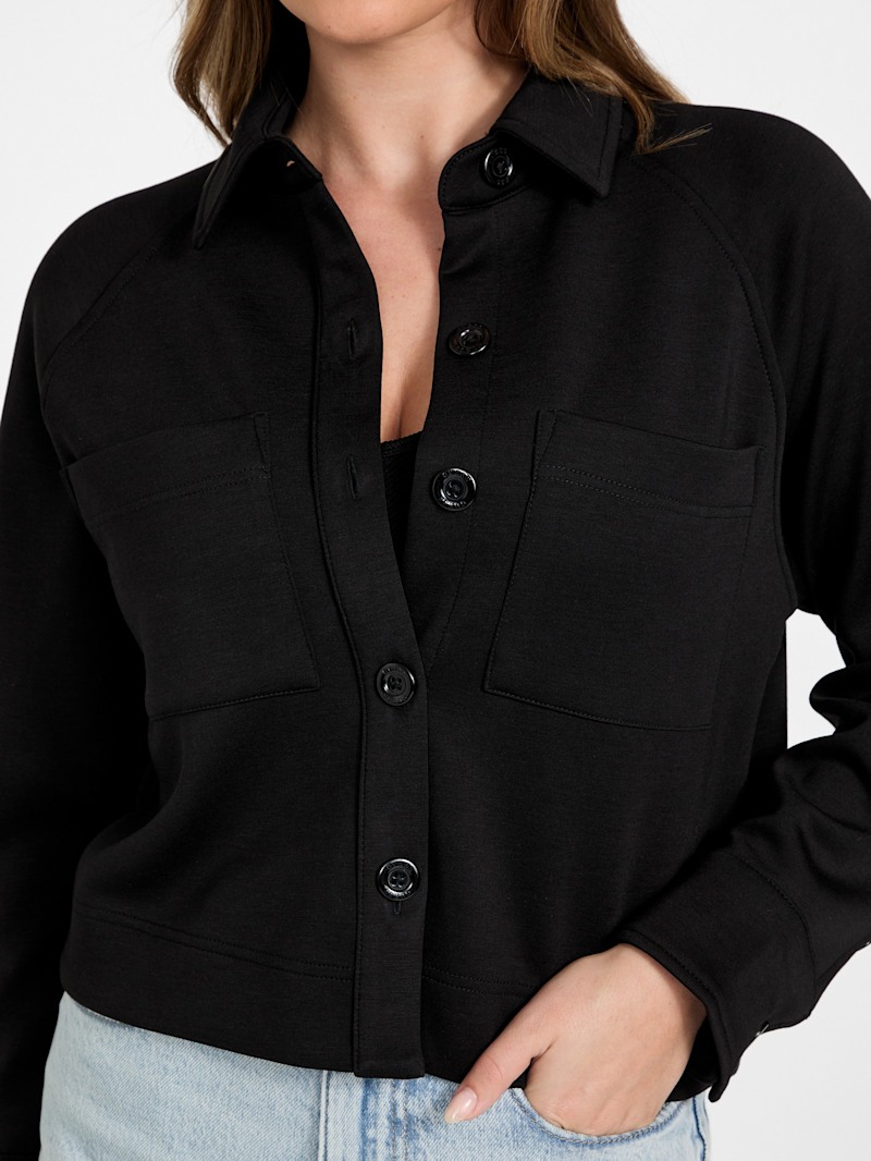 Eco Dove Button-Up Jacket | GUESS Factory