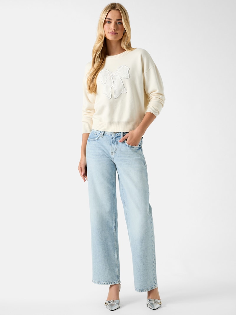 Ballad Bow Sweater | GUESS Factory