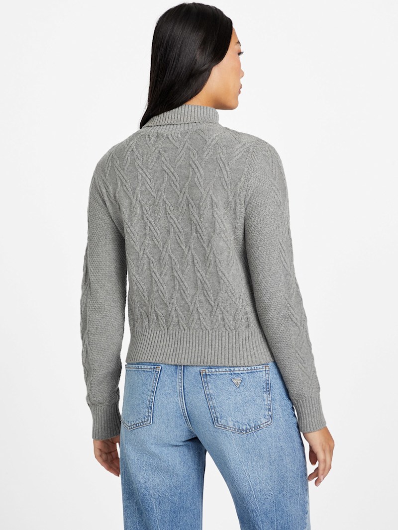 Niman Cable-Knit Sweater | GUESS Factory