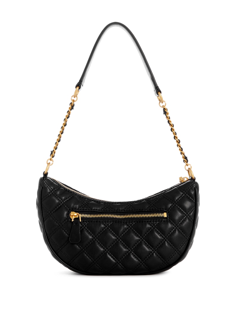 Giully Quilted Top-Zip Shoulder Bag | GUESS