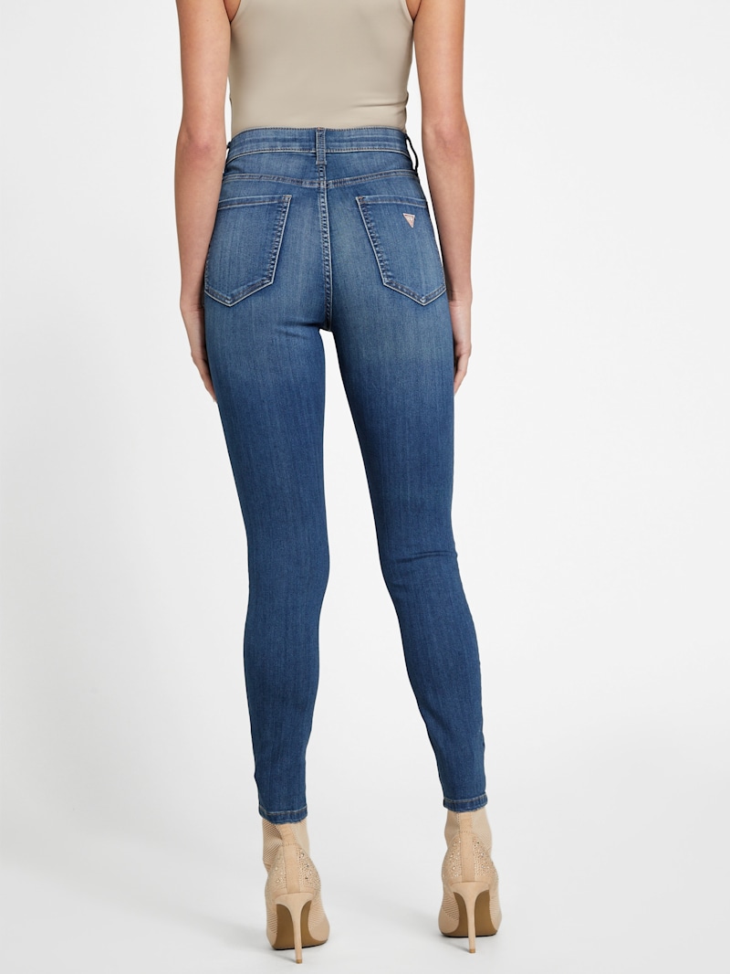 Eco Simmone High-Rise Skinny Jeans | GUESS Factory