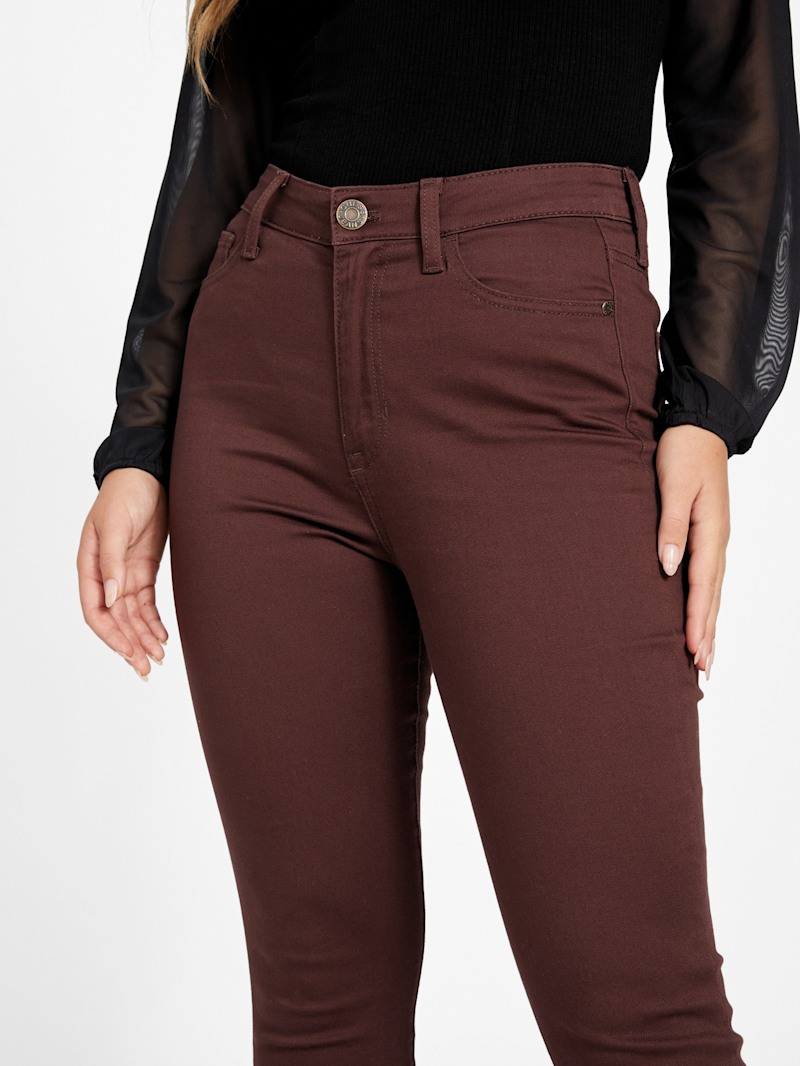 Simmone High-Rise Skinny Jeans | GUESS Factory