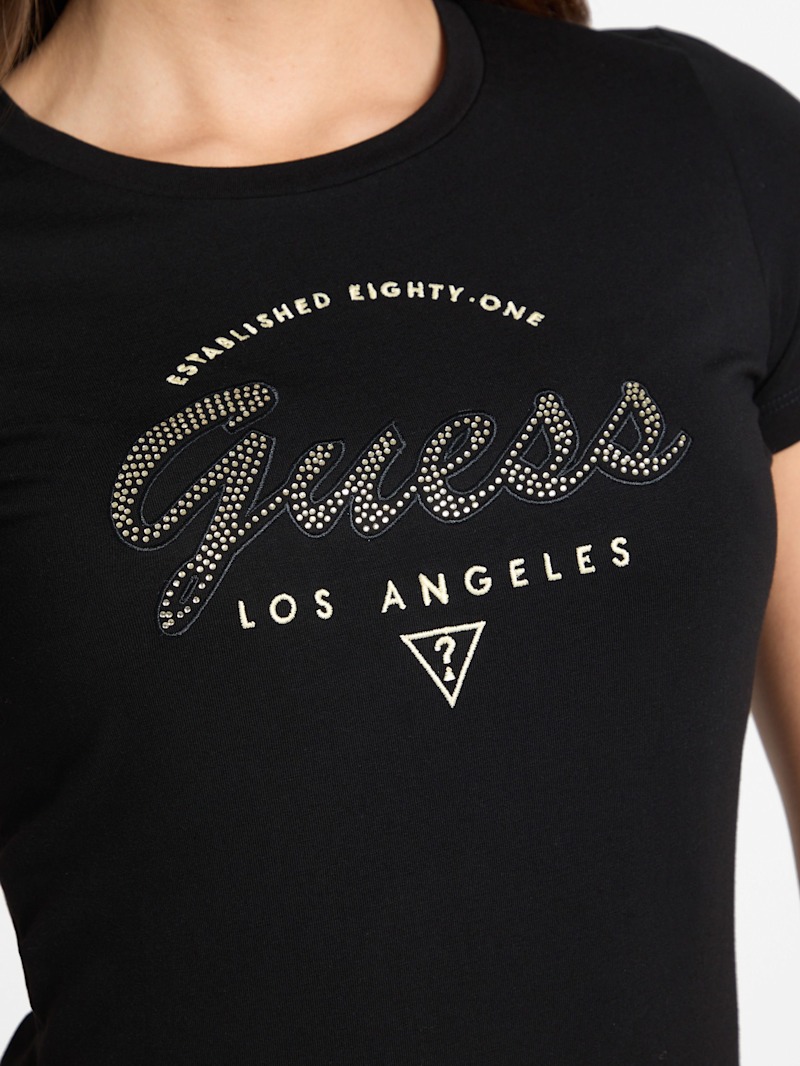 tee。 Eco Itzel Logo Tee | GUESS Factory Ca