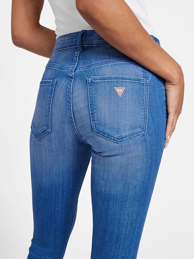 ☆ジェニー着用☆【 】☆Sculpt Denim Bralett.e☆ Eco Jaden Sculpt Jeans | GUESS Factory