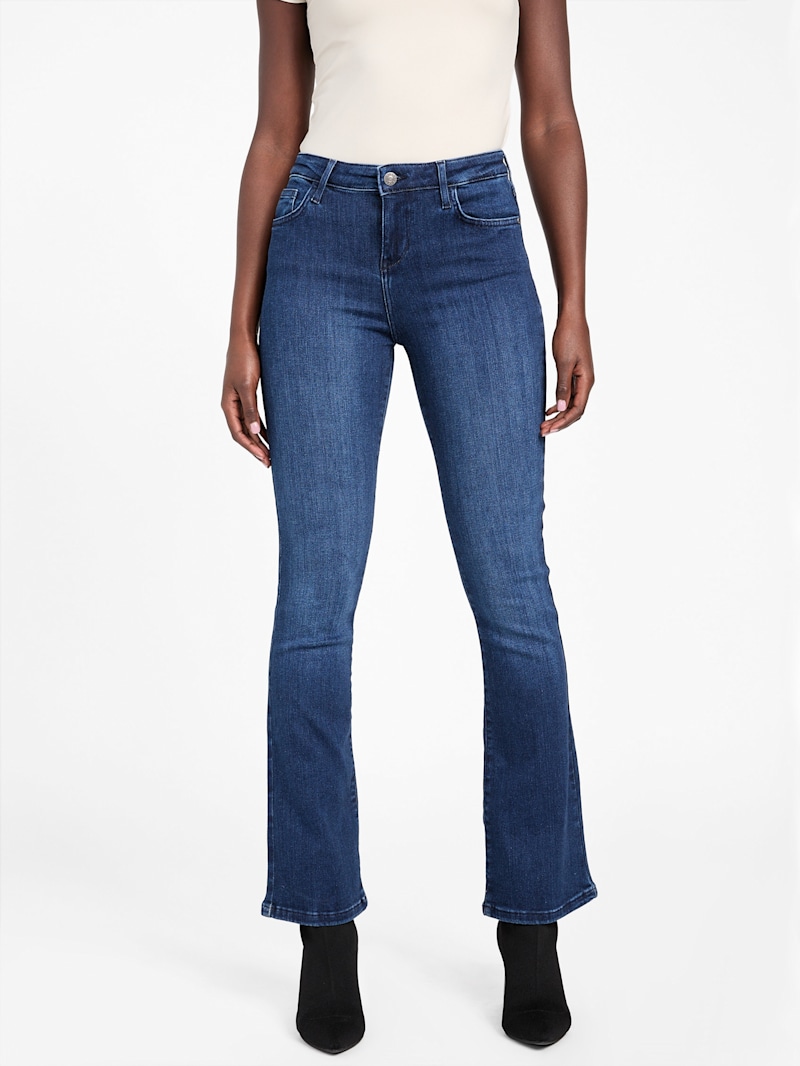 Eco Kelsie Mid-Rise Bootcut | GUESS Factory