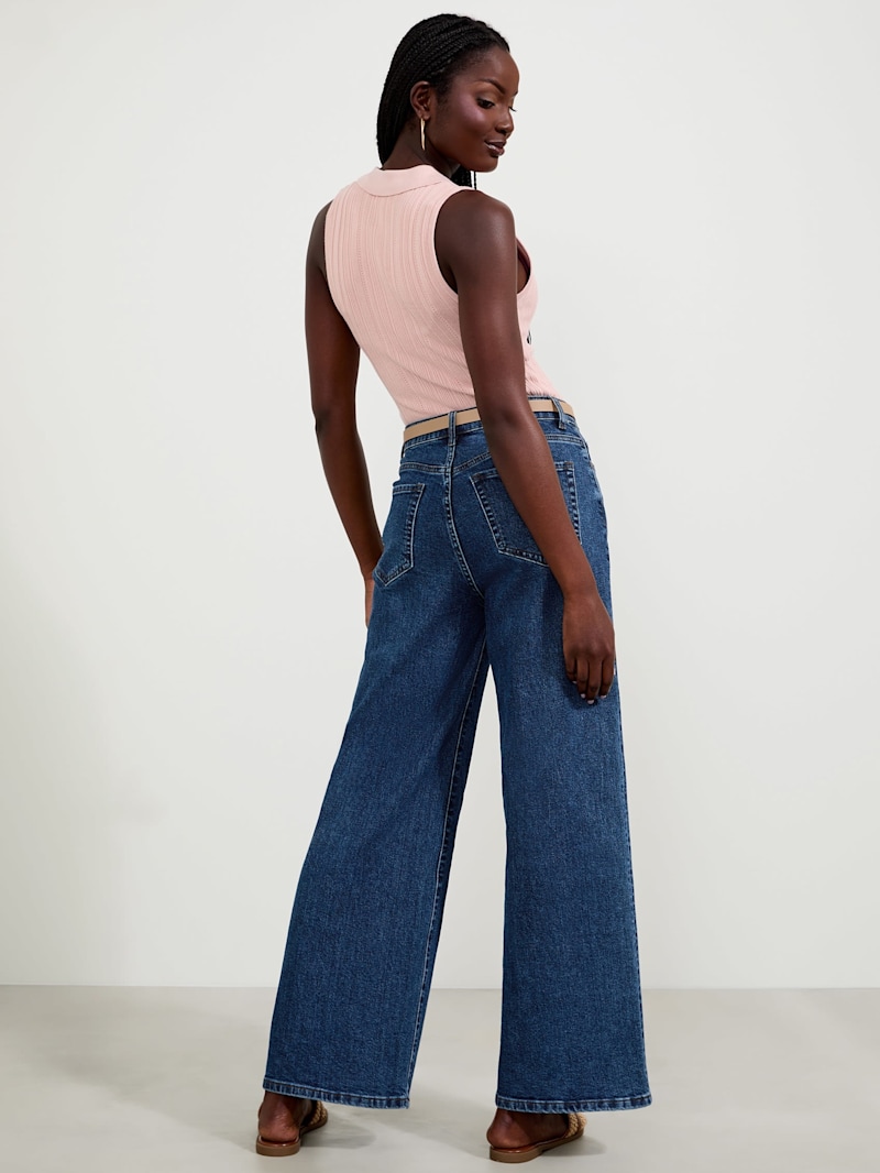 【PORTERNA】Foreman Washing Wide Jeans PORTERNA] FW 23 Level Washing Wide Jeans – SellerWork