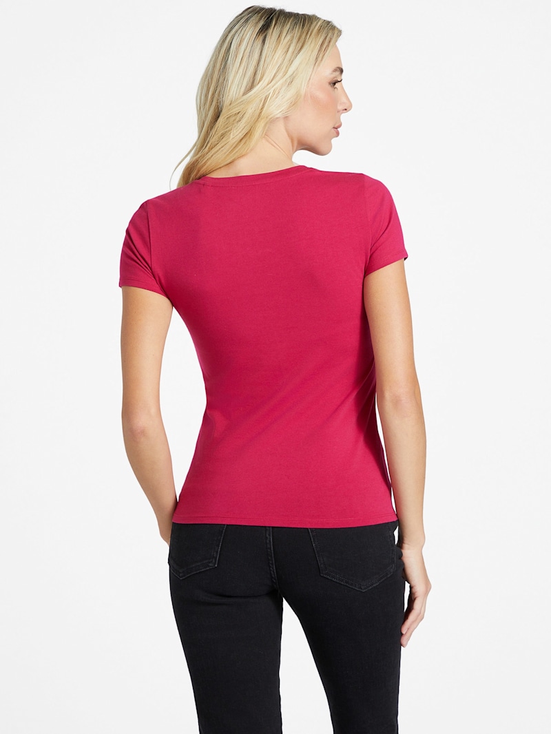 Eco Luca Rhinestone Tee | GUESS Factory Ca