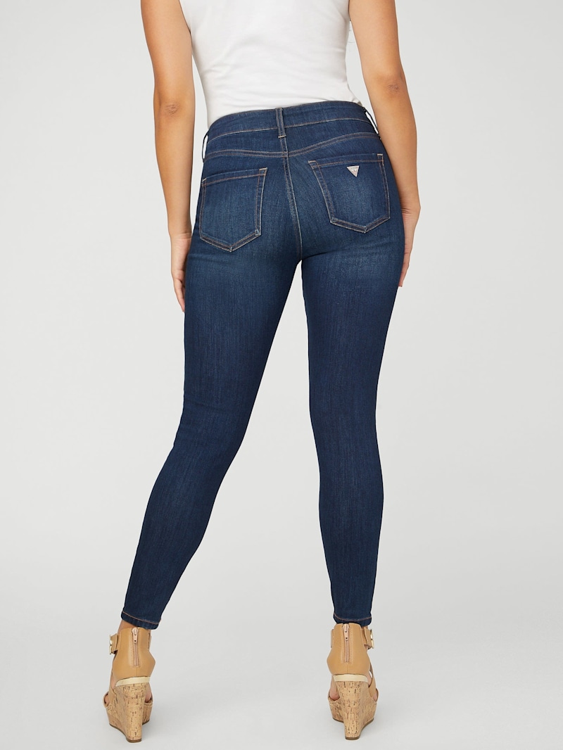Jaden Sculpt Mid-Rise Skinny Jeans | GUESS Factory Ca