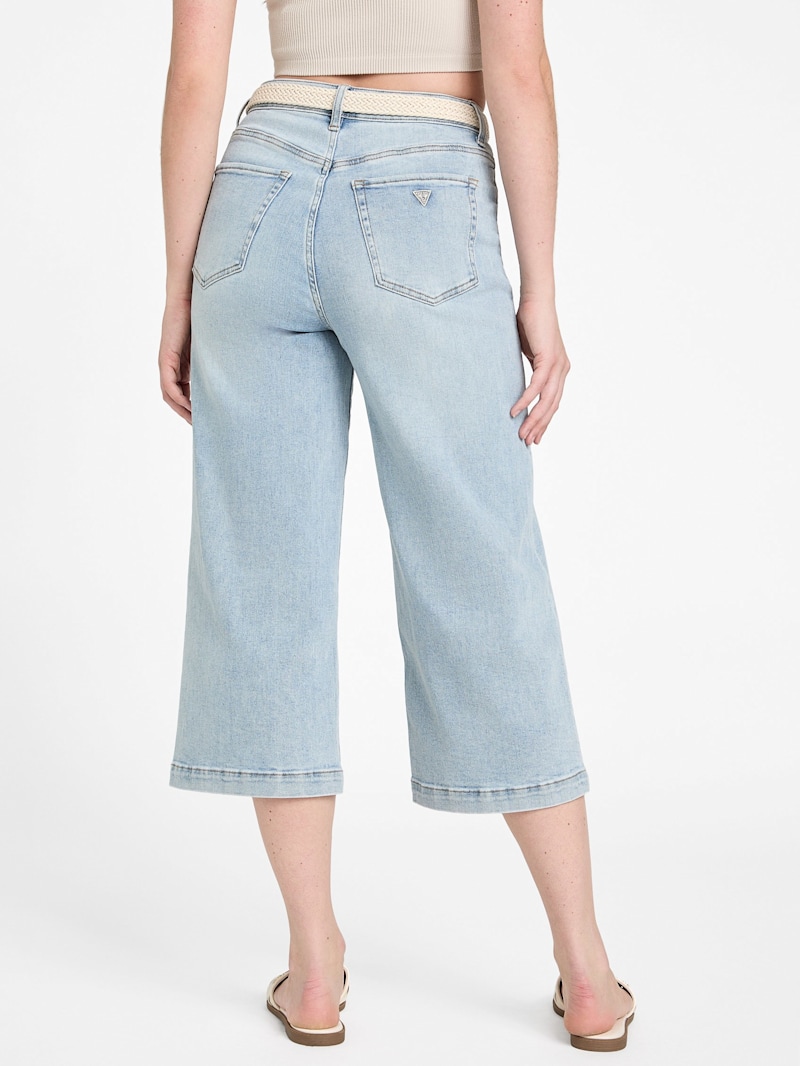 【PORTERNA】Number color wide jeans Going Rouge Wide Leg Jeans | Only $114.00 | Vintage Wash