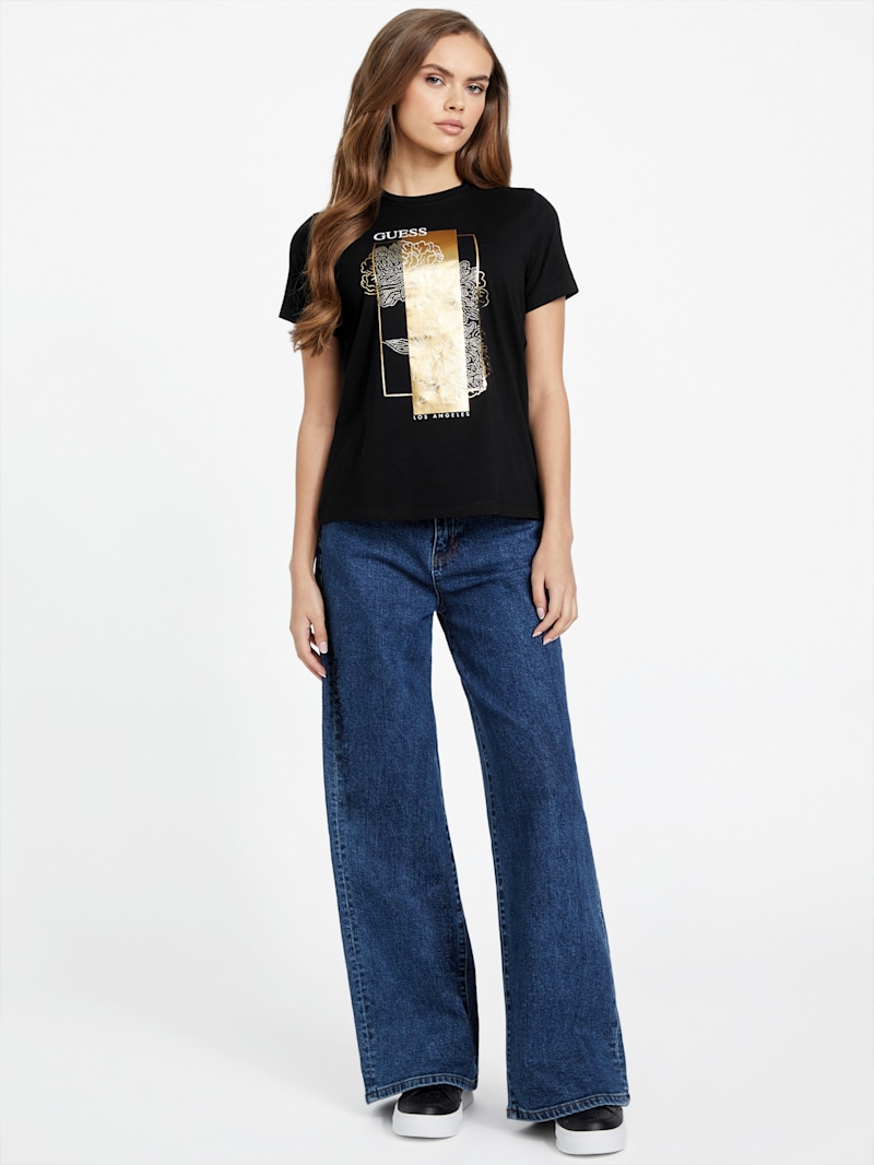 花卉67 Floriana Flower Tee | GUESS Factory
