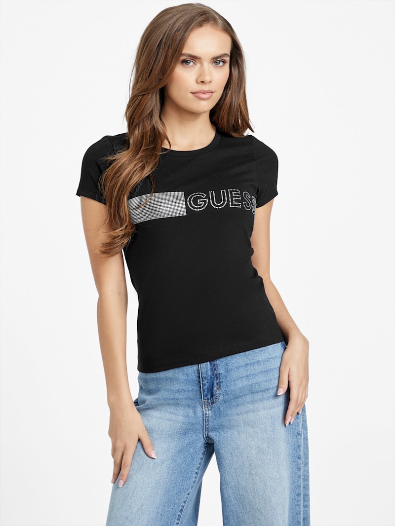 Eco Mirabella Logo Tee | GUESS Factory