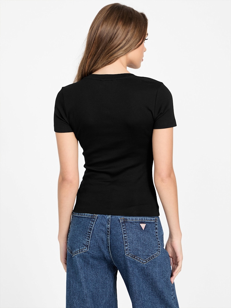 Lexy Button Top | GUESS Factory