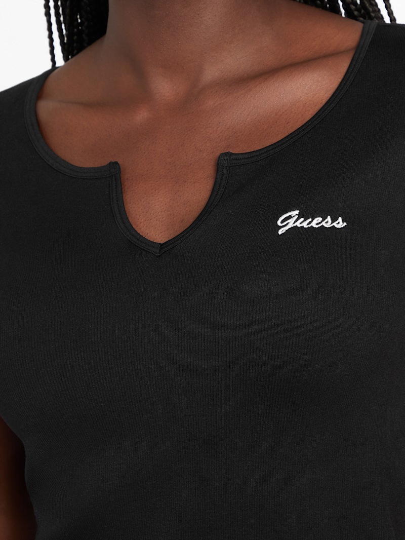 売れ筋商品|||ゲタス シャツ レディース トップス SAMMY - Blouse - black Sammie Seamless Top | GUESS Factory