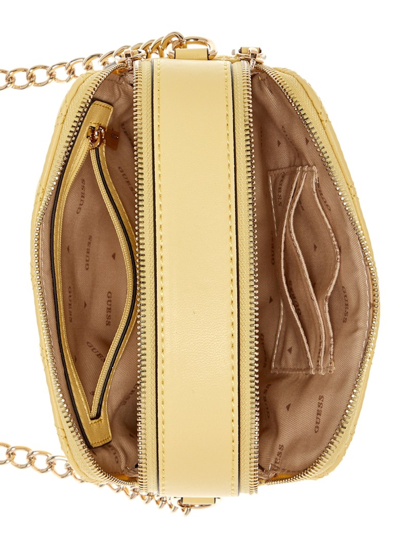 Giully Quilted Camera Crossbody | GUESS