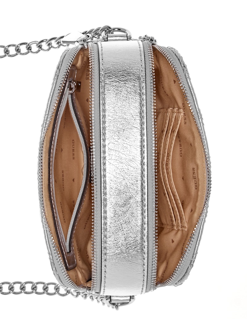 Giully Quilted Camera Crossbody | GUESS