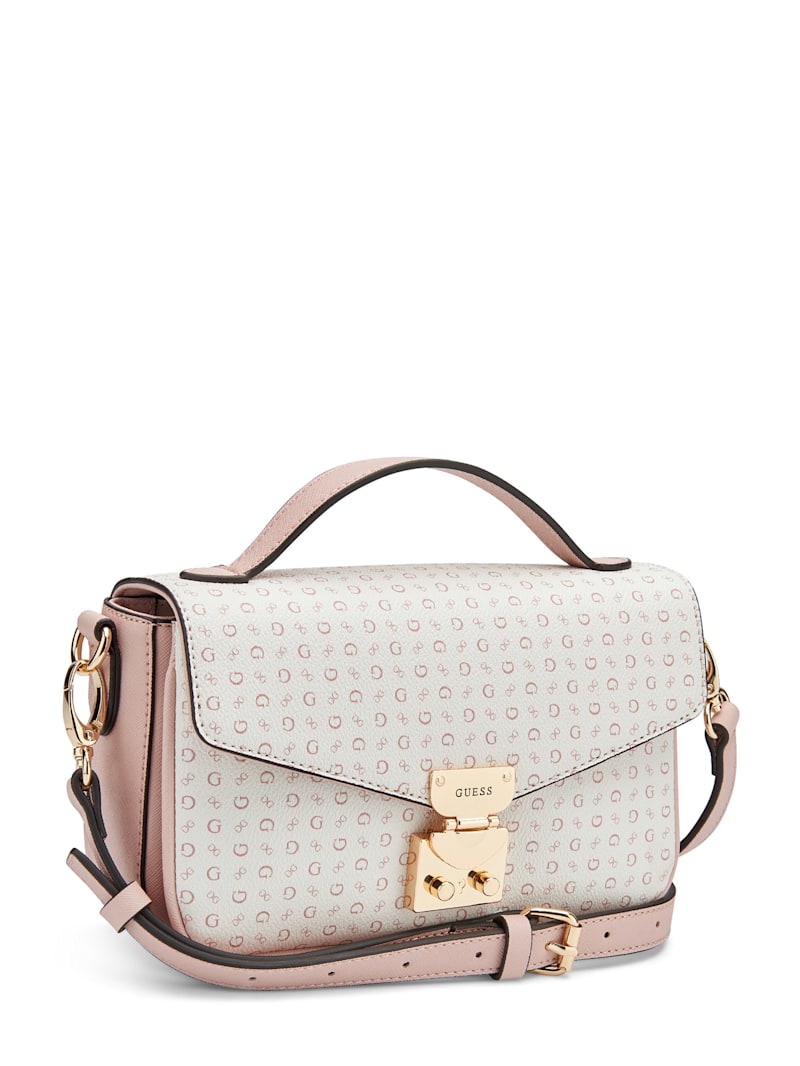 Elaina Micro Print Crossbody | GUESS Factory