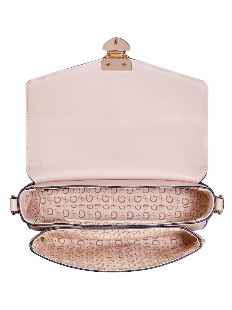 Elaina Micro Print Crossbody | GUESS Factory