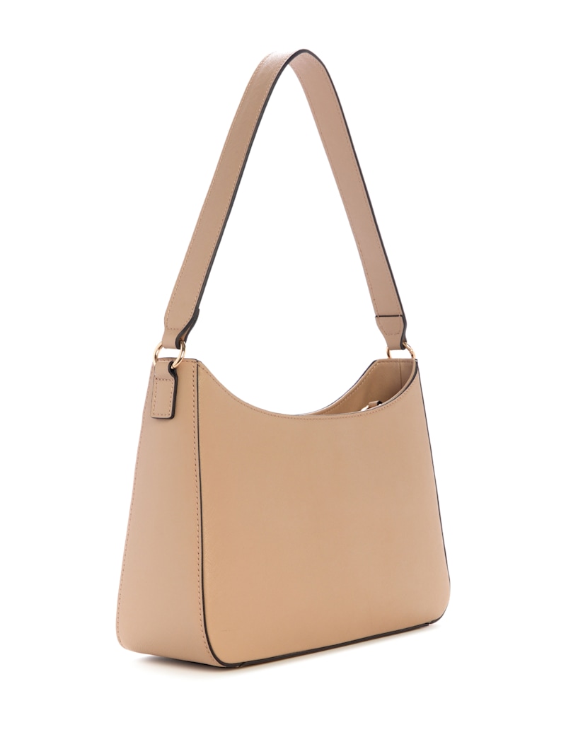 クークーポッン！ Pecan Leather Brown Crossbody Bag | Dukes Place Collection AW25