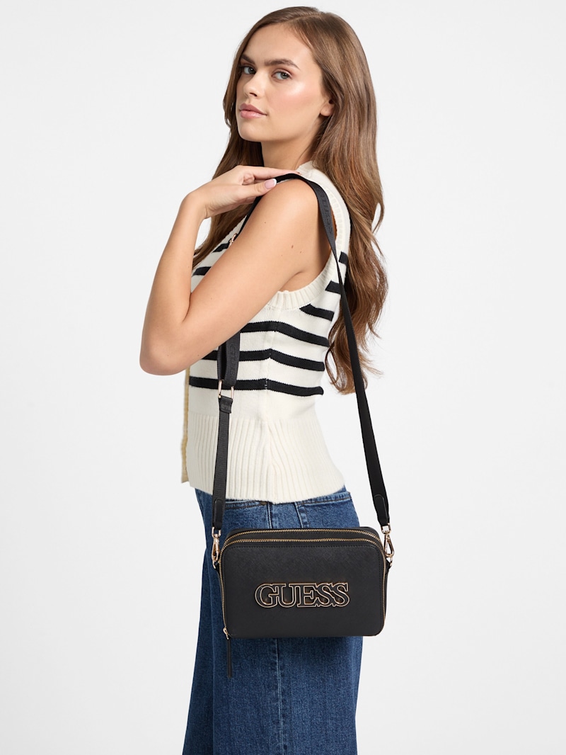 Shaela Top Zip Crossbody | GUESS Factory