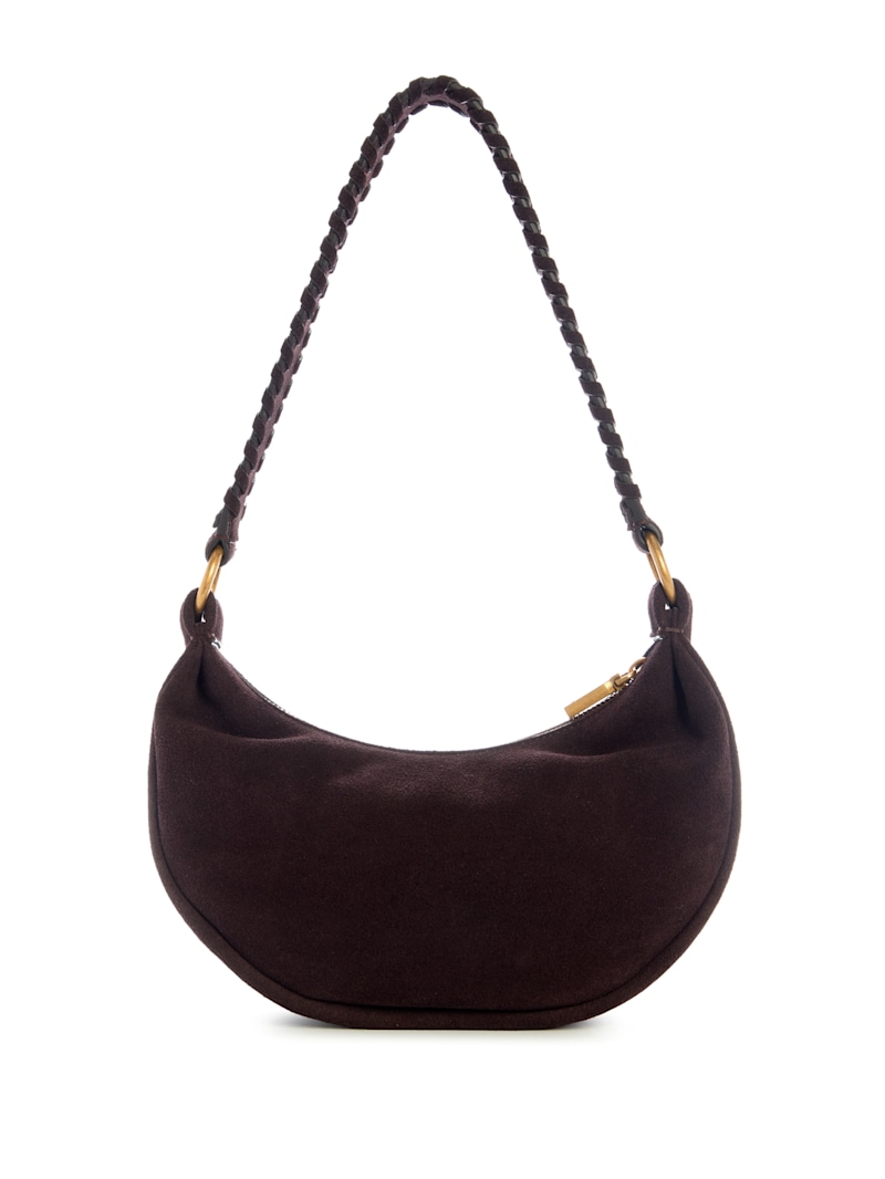 Amita Suede Hobo Bag | GUESS