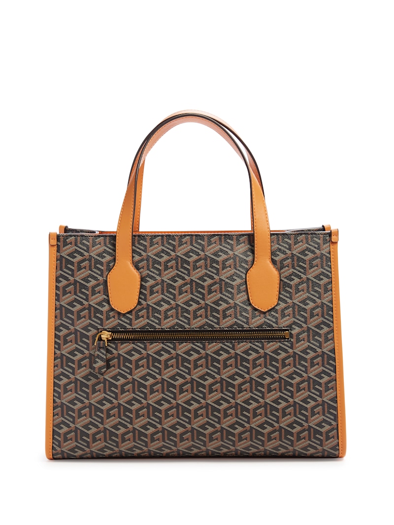 Silvana G Cube Tote | GUESS Canada