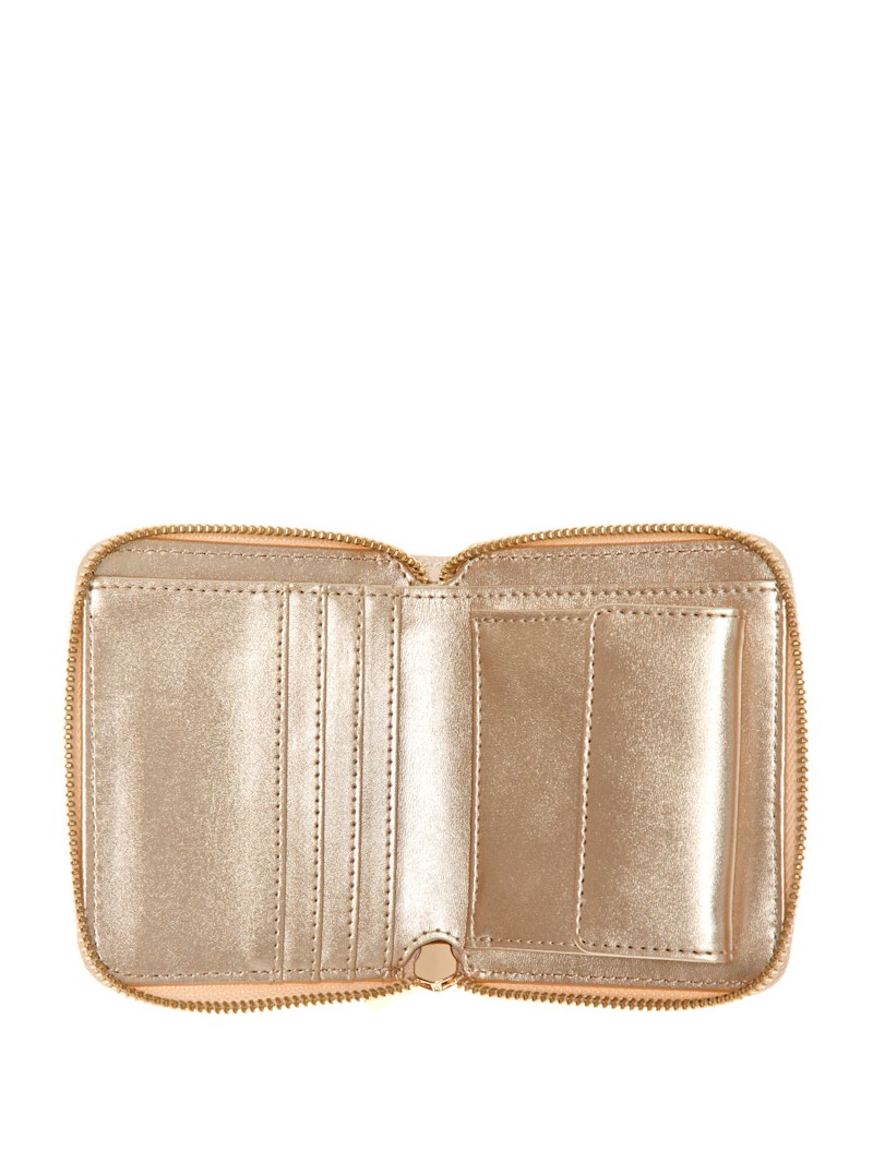 Laurel Small Zip-Around Wallet | GUESS Canada