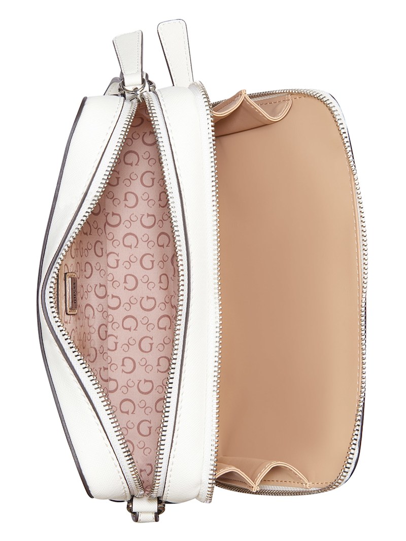 Artemis Mini Double Zip Crossbody | GUESS Factory