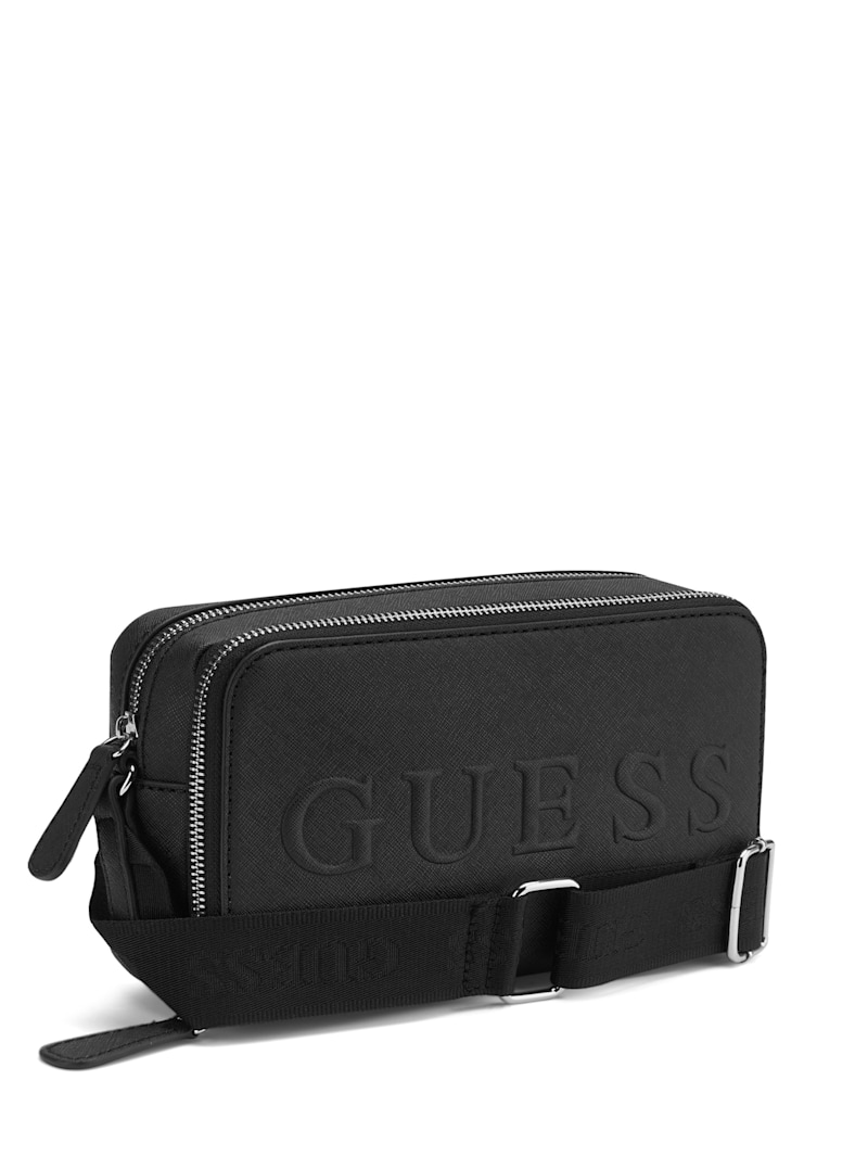 mini3735（感謝） Haddington Mini Double-Zip Crossbody | GUESS Factory