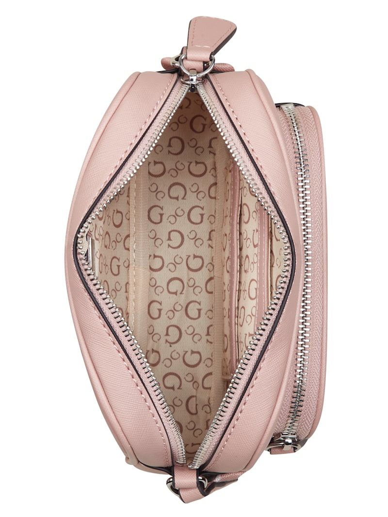 Lya Mini Double-Zip Crossbody | GUESS Factory