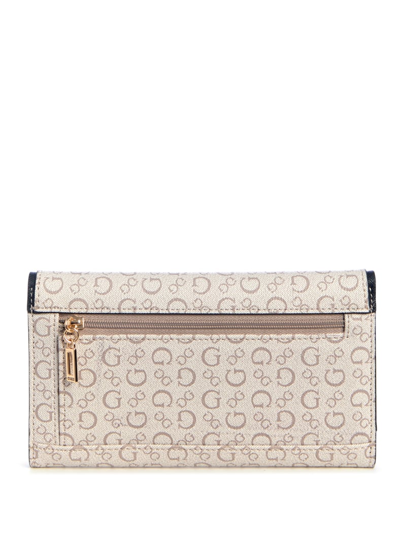 Kiran Logo Slim Clutch Wallet | GUESS Factory Ca