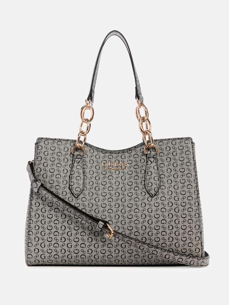 ★TOUT Y EST★ AVIS Saffiano Triangle Logo Satchel Bag HO1A3 Triangle Brand New York Vintage 50-60's Handbag Arm Bag