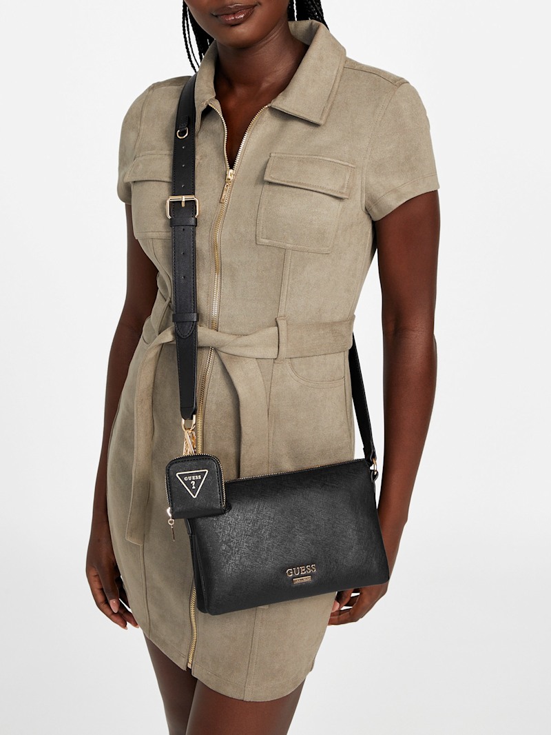 Oona Top-Zip Crossbody | GUESS Factory