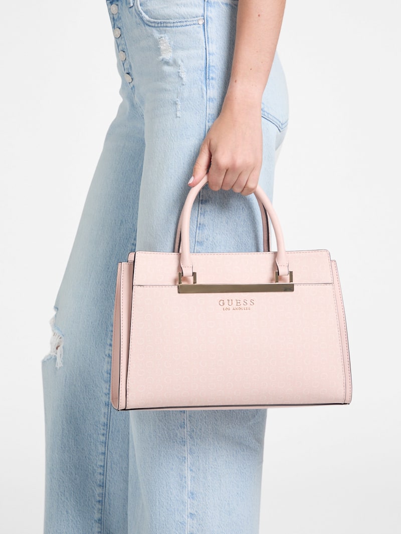 Marva Logo Satchel | GUESS Factory