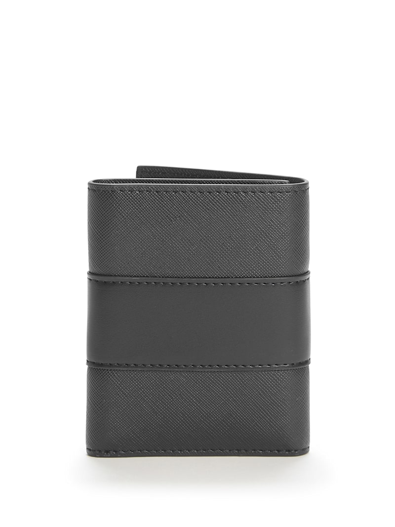 Debossed Logo Trifold Wallet | GUESS Factory