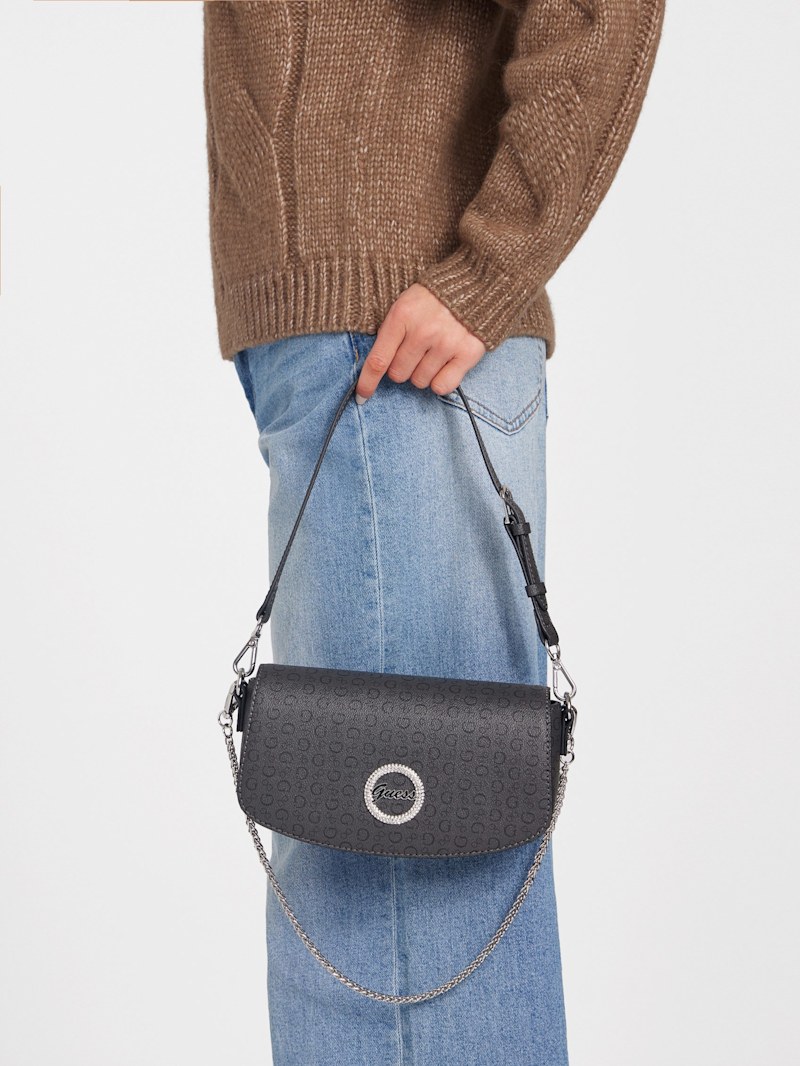 Lumina Logo Shoulder Bag | GUESS Factory