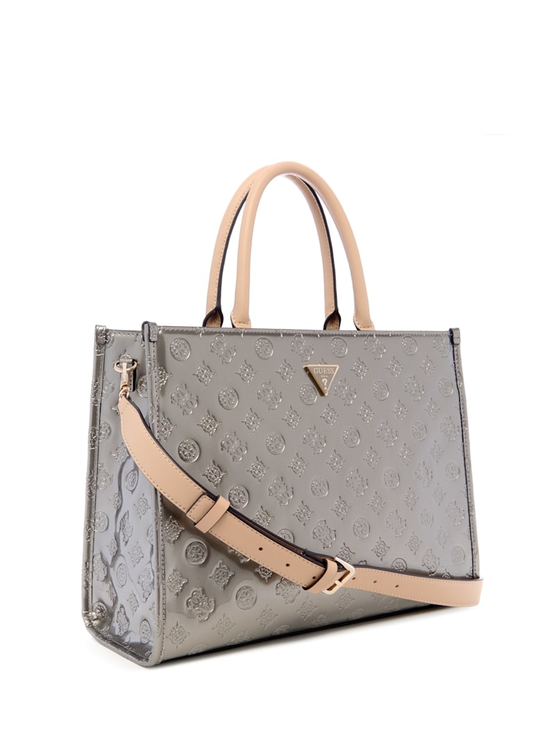 【【❤︎Anela❤︎】】  Arnela Debossed Logo Girlfriend Tote | GUESS