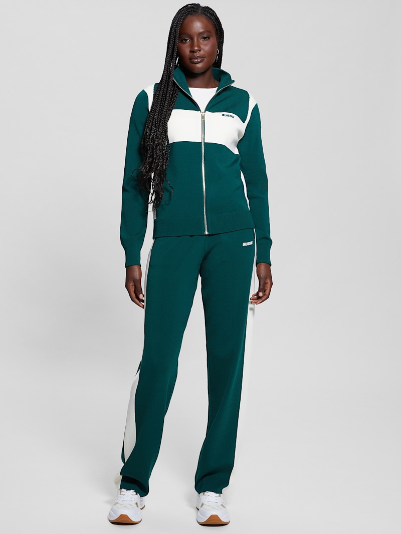 ●That Mobsta Guess Michela Color-Block Sweater Jacket | GUESS