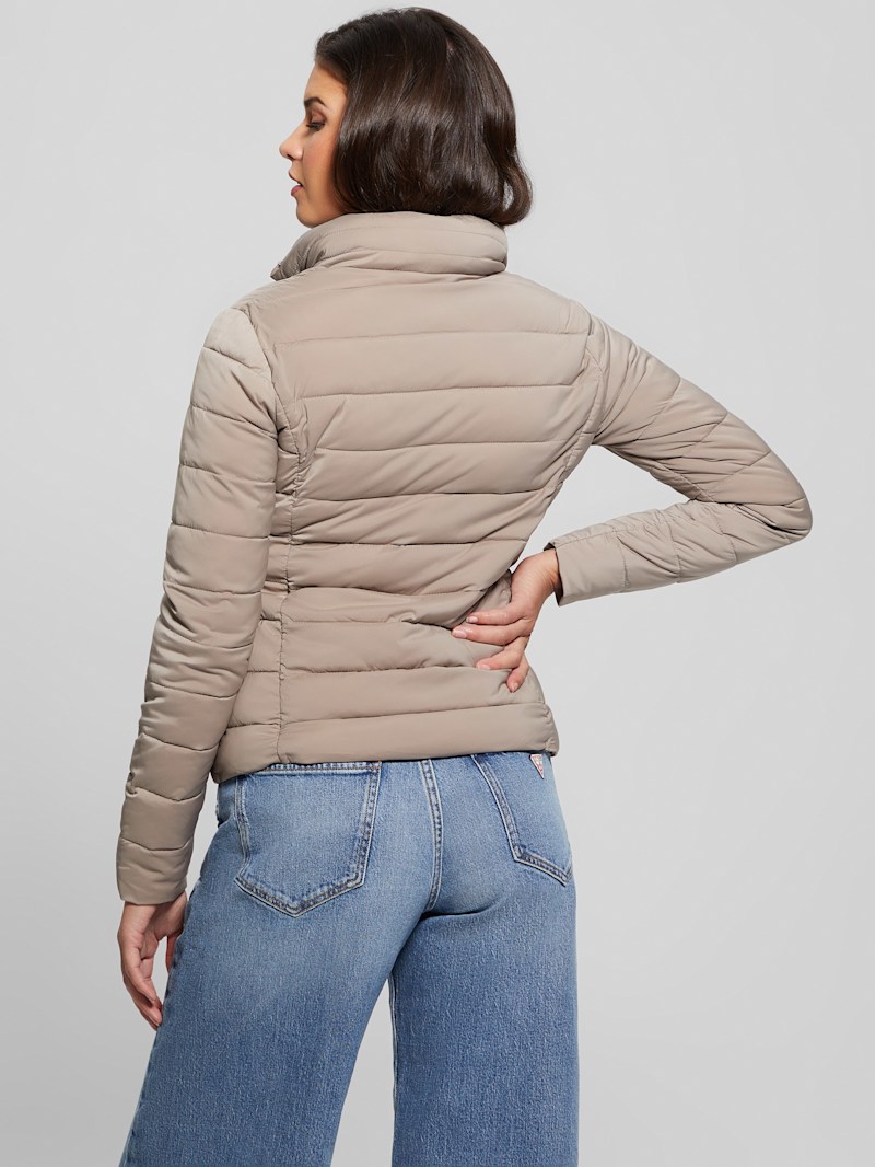 Diann Heavy Hooded Puffer Jacket | GUESS