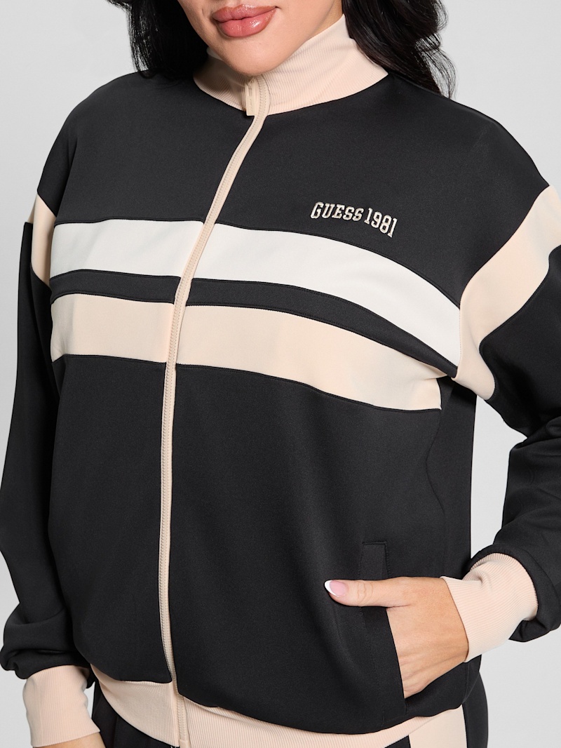 Eco Suzanne Full-Zip Sweatshirt | GUESS Canada