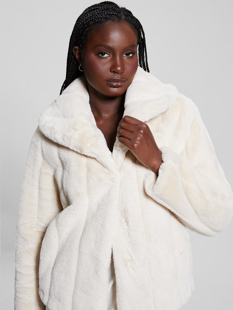 Sophy Faux-Fur Jacket | GUESS