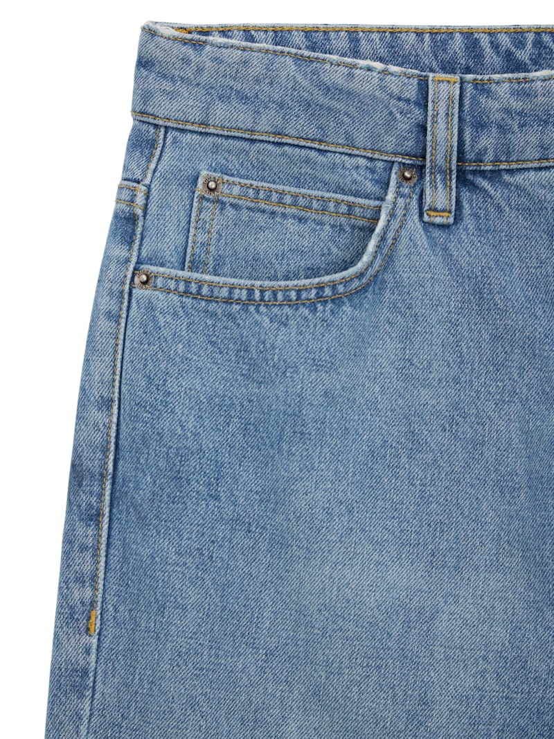 デニム・ジーパン SEFR Women Denim Pants CLARA DARBL BLUE Baggy jeans in dark washed denim – Rabanne