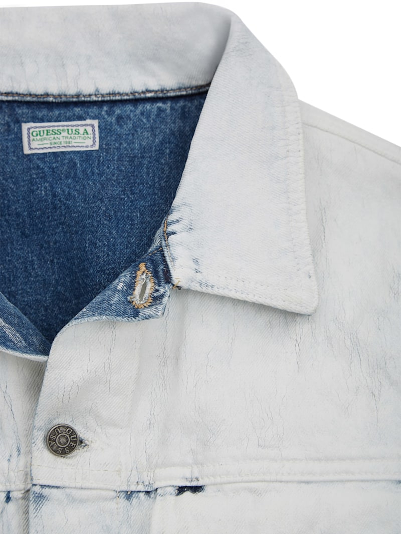 【COLOR iN ID】Tri fringe denim Rails Rodeo Fringe Denim Trucker Jacket | Saks Fifth Avenue