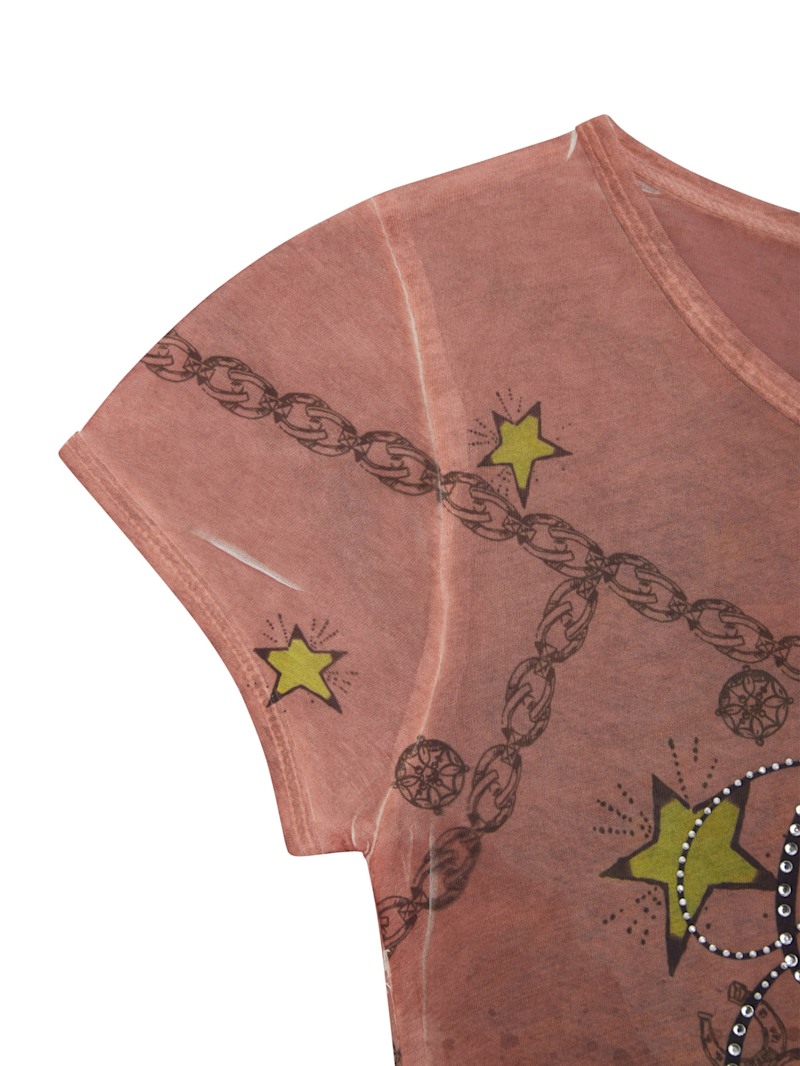 トップス B. STAR TEE MENS-BOXY-TEE_MOCHA_4_e8f8caf5