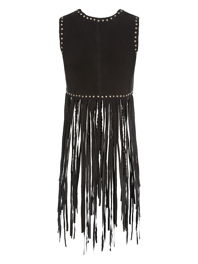 fringe vest | GUESS