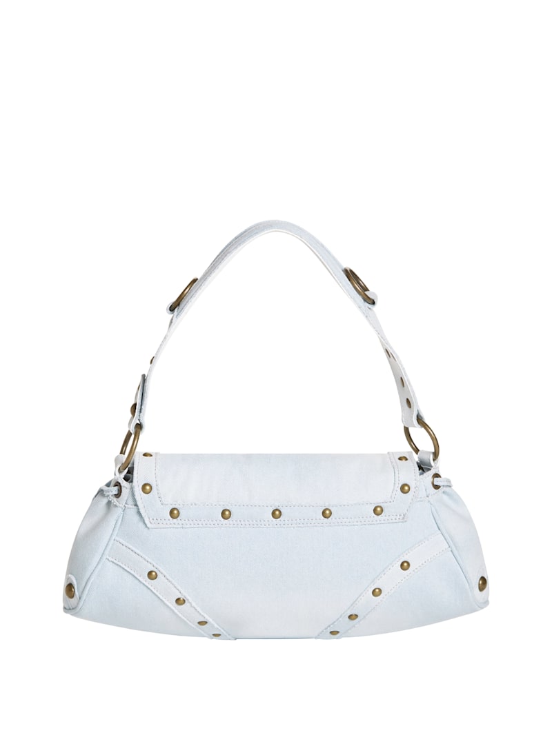 【 JEANS】★ICONIC DENIM SHOULDER BAG★ウォニョン着用★ Denim Shoulder Bag | GUESS