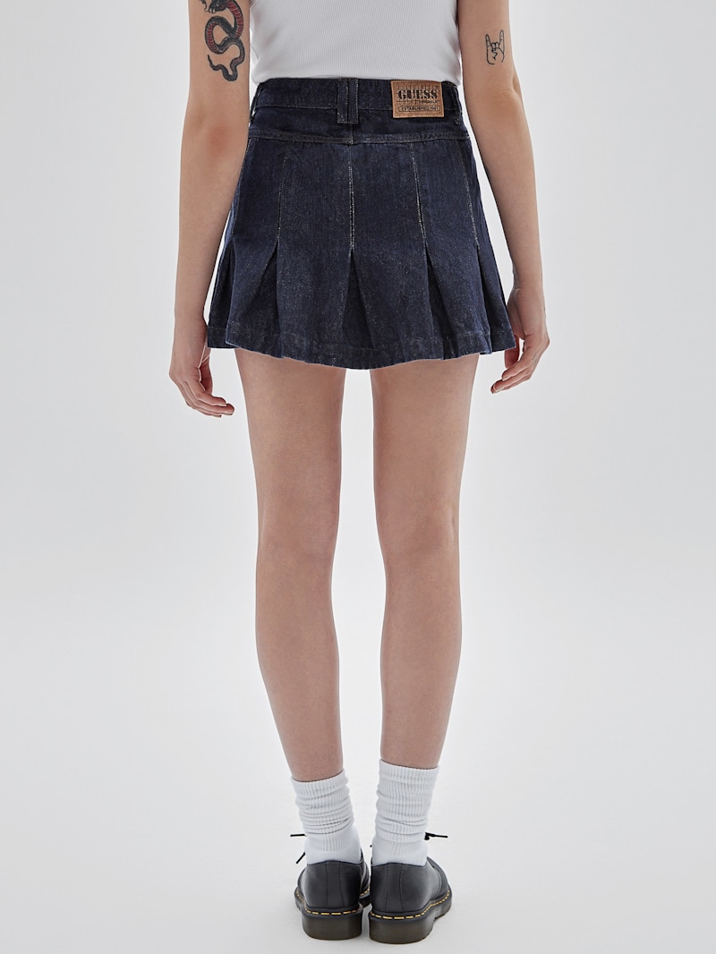 GUESS USA open front denim skirt 26サイズ GUESS USA open front denim skirt 26サイズ
